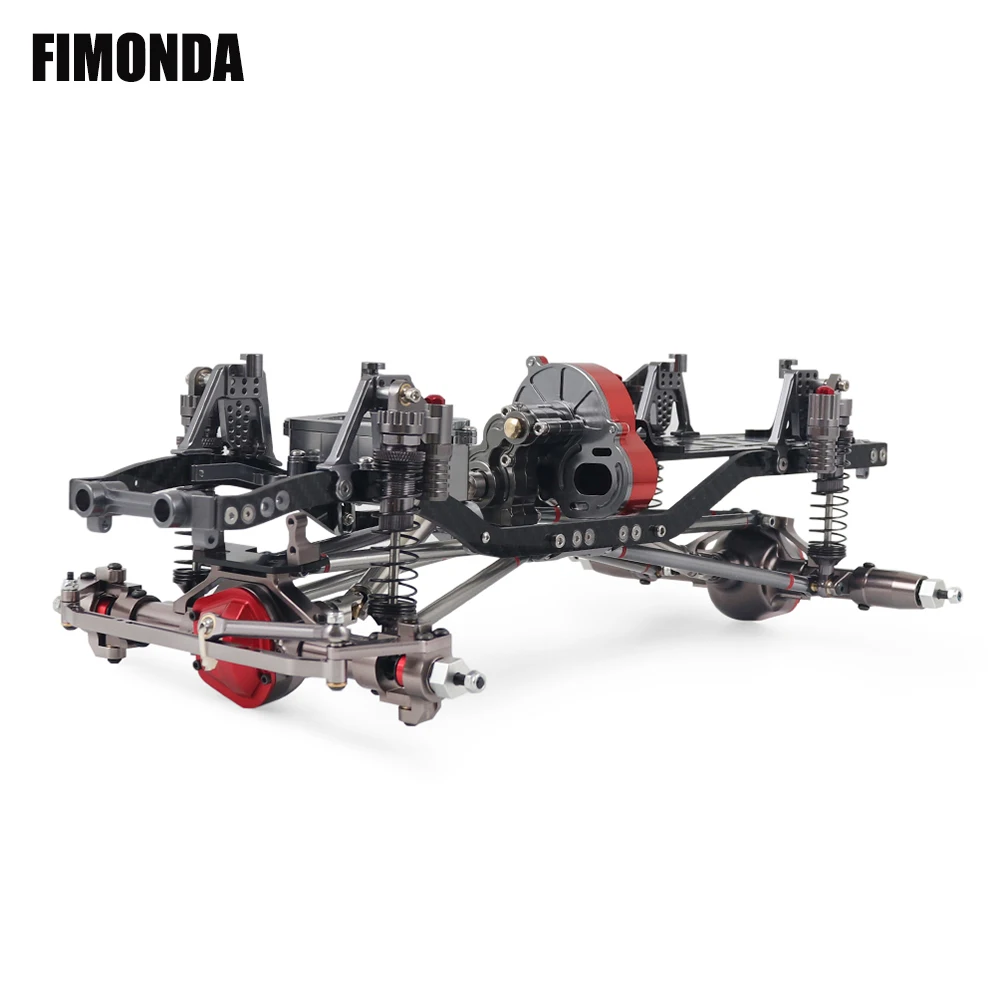 Metal Chassis Frame Rc Crawler - Fimonda-rcクローラーメタルシャーシキット1/10 313 