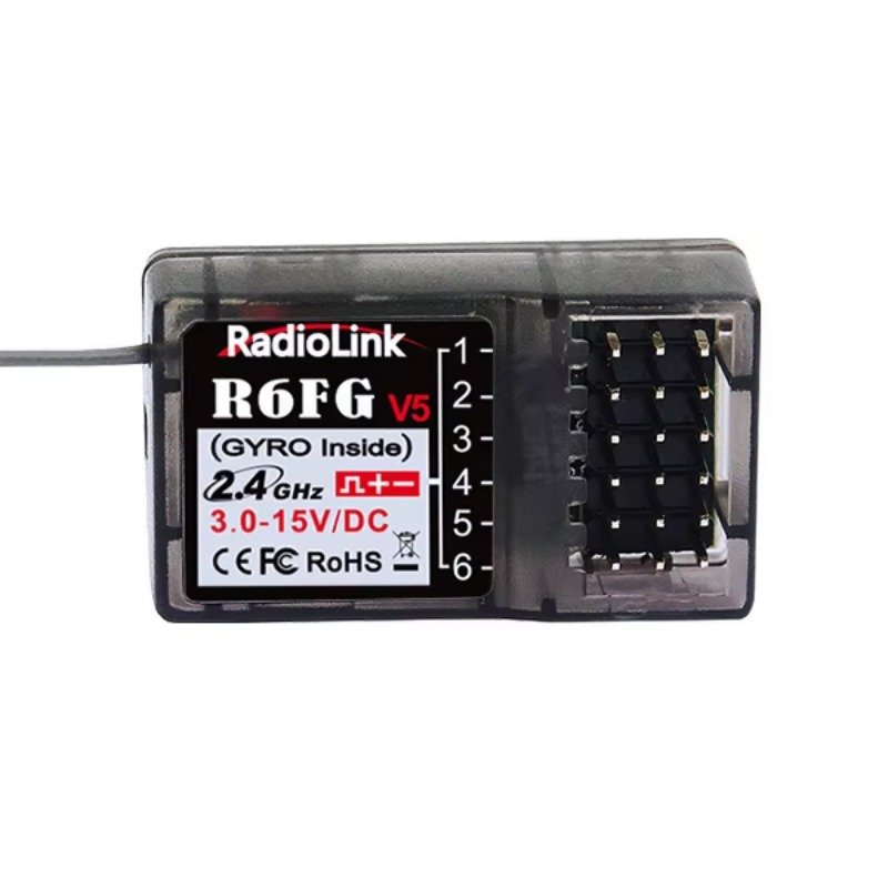 Rc Car Transmitter Receiver 6 Channel - Radiolink R6FG V5 レシーバー 6 チャンネル
