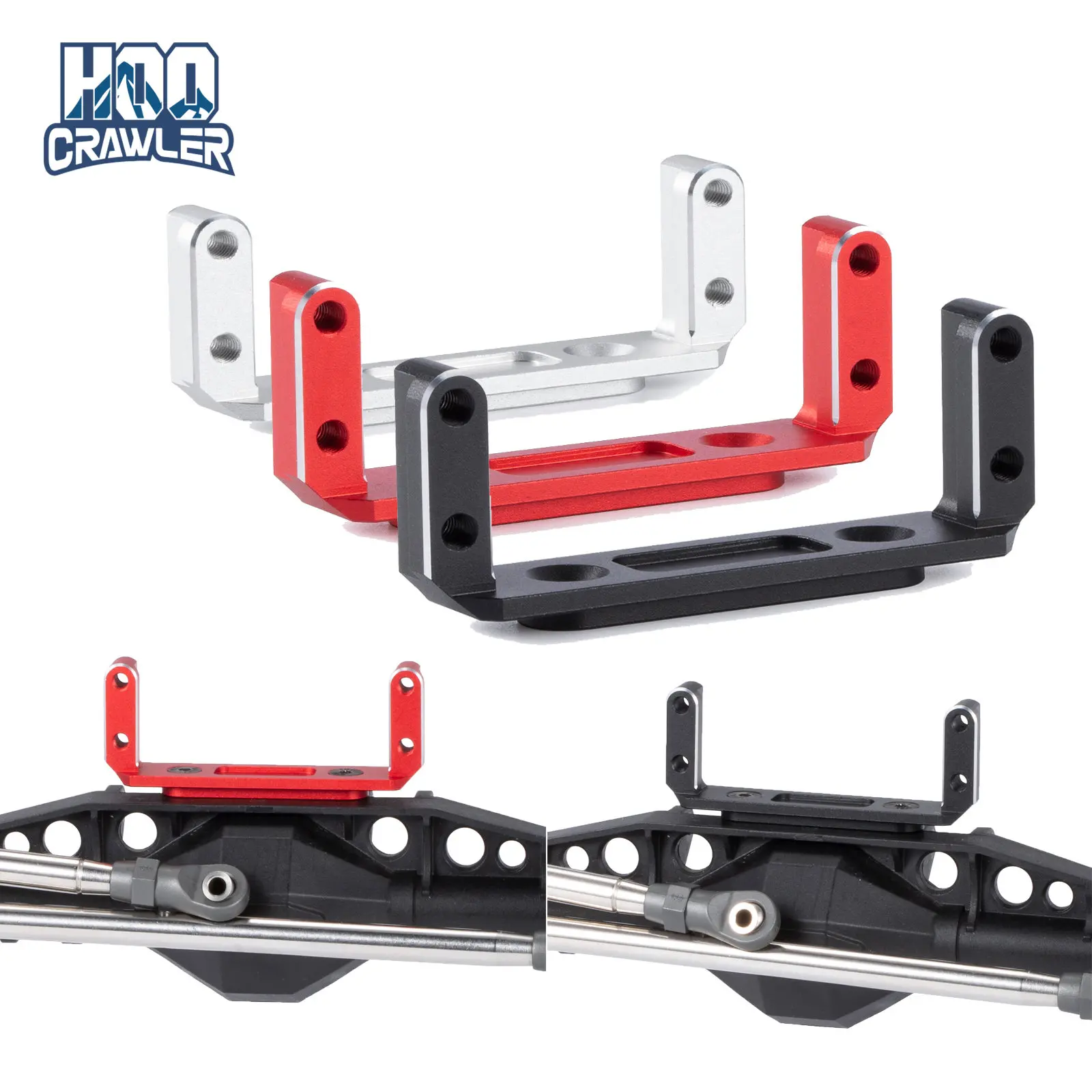 Rc Crawler 1/10 4Wd Portal Axle - 1/10 rcロック用アルミニウムサーボマウント,クローラー用,F9scx10 iiiアベンダーポータル,4wd