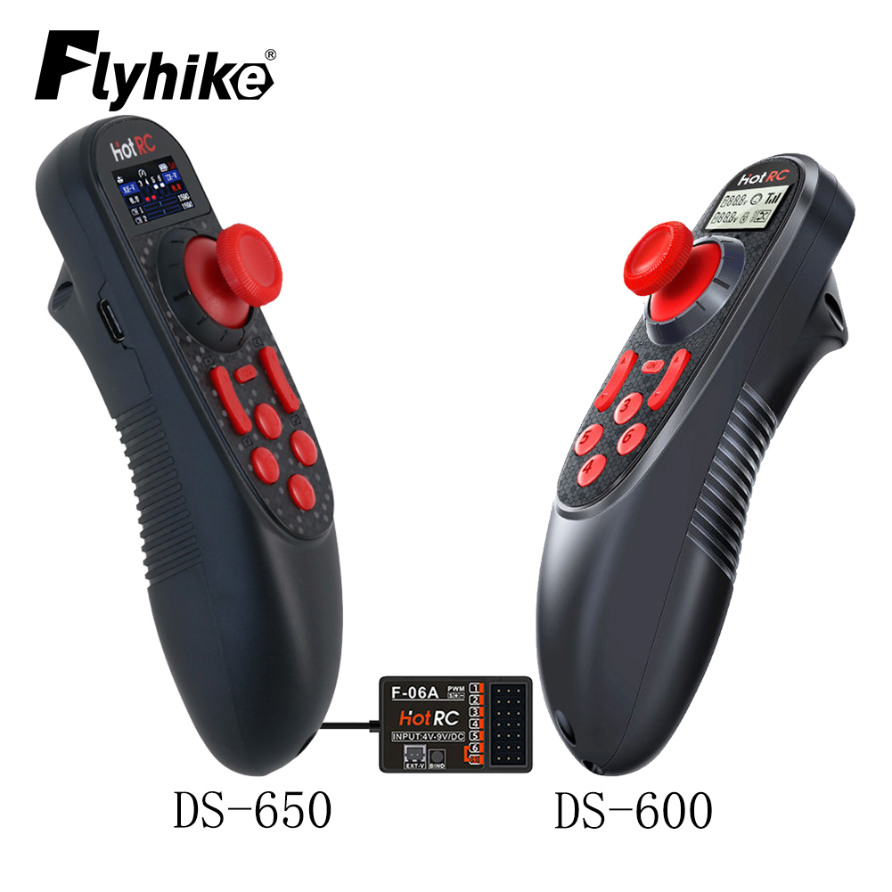 Rc Car Transmitter Receiver 6 Channel - HOTRC DS-650 / DS-600 2.4G 6CH