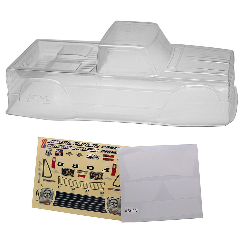 Rc Crawler Body Shell Clear 313Mm - 12.3インチ 313mmホイールベース クリアピックアップボディシェルキット 1/10 RCクローラー TRX4