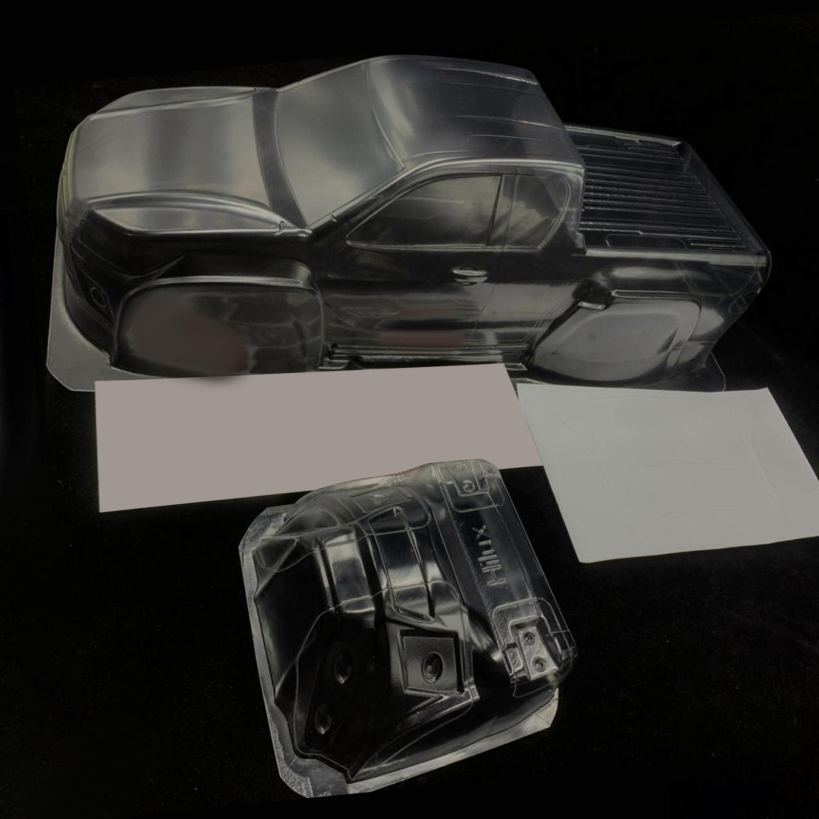 Rc Crawler Body Shell Clear 313Mm - 12.32インチホイールベースボディシェル DIY RC クリアボディ SCX10 1:10スケール