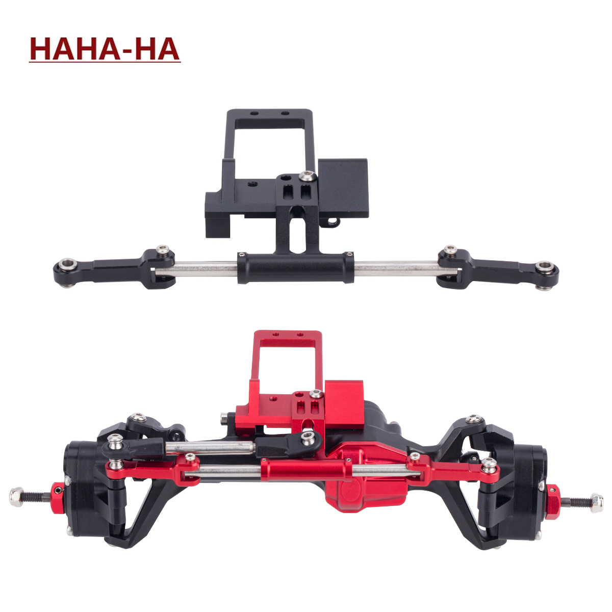 Metal Chassis Frame Rc Crawler - 油圧ステアリングシリンダーキット,RCクローラー,btaサーボマウント,アキシャルscx10 iiiポータルアクスル,LCGシャーシ,DIYパーツ,1,10