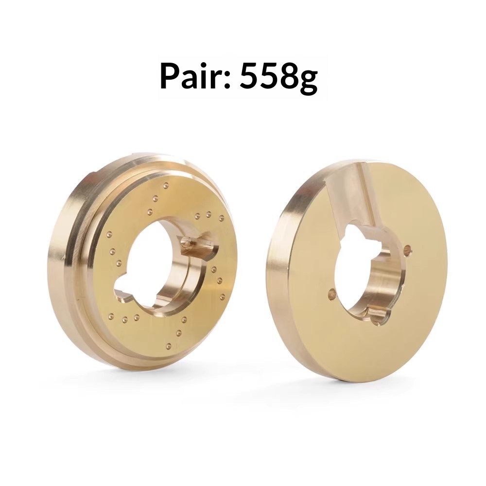 Yikong Yk4061 真鍮ホイールカウンターウェイト  - Rc Crawler Brass Upgrade Parts Weight のレビューと価格