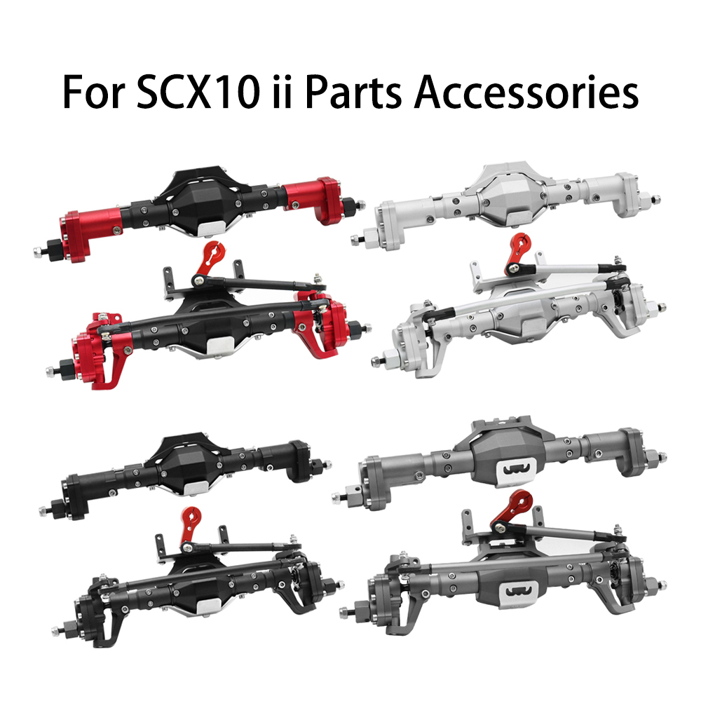 Bdxrc scx10iiメタルアルミニウムポータルアクスル - Portal Axle Metal Set Scx10 のレビューと価格