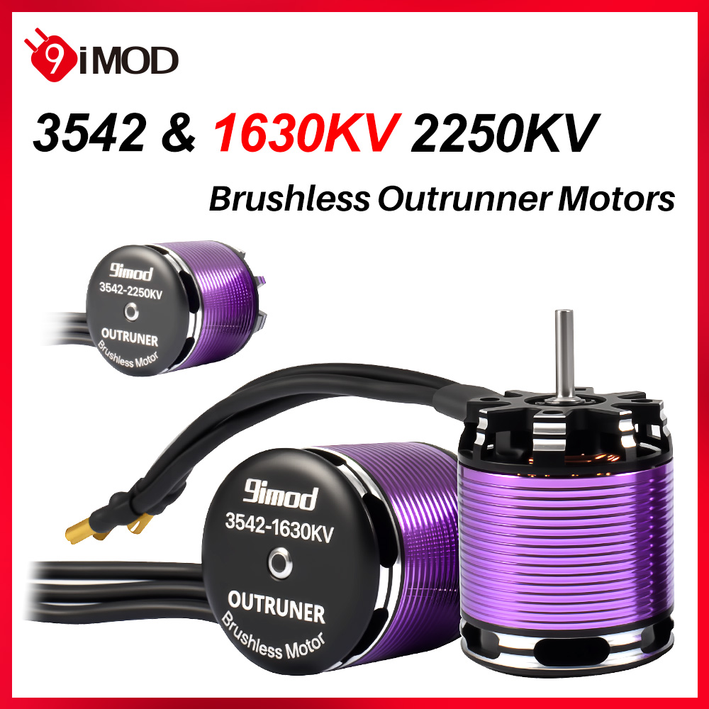 9IMODブラシレスモーターESCコンボ3542アウトランナ - Brushless Motor Esc Combo Rc Crawler のレビューと価格