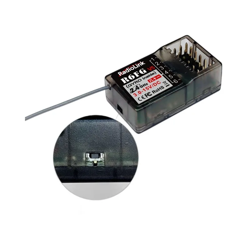 Radiolink R6FG V5 レシーバー 6 チャンネ - Rc Car Transmitter Receiver 6 Channel のレビューと価格
