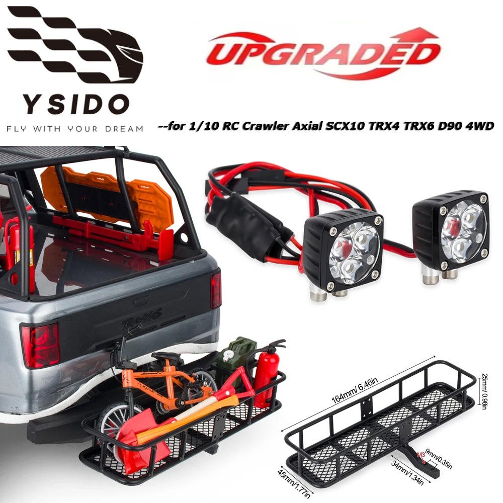 RCカー照明キット フレキシブルLEDライトバー スクエアラ - Rc Crawler Led Light Kit Controller のレビューと価格
