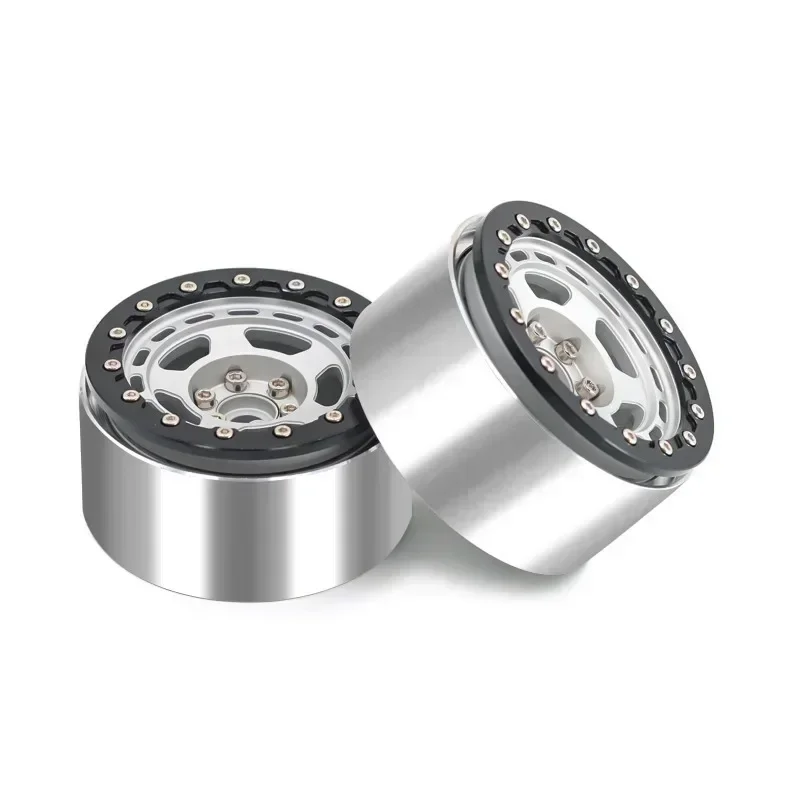 1/10 RCクローラー用CNCアルミ合金製2.2インチビー - Rc Crawler Beadlock Wheels 1.9 2.2 のレビューと価格