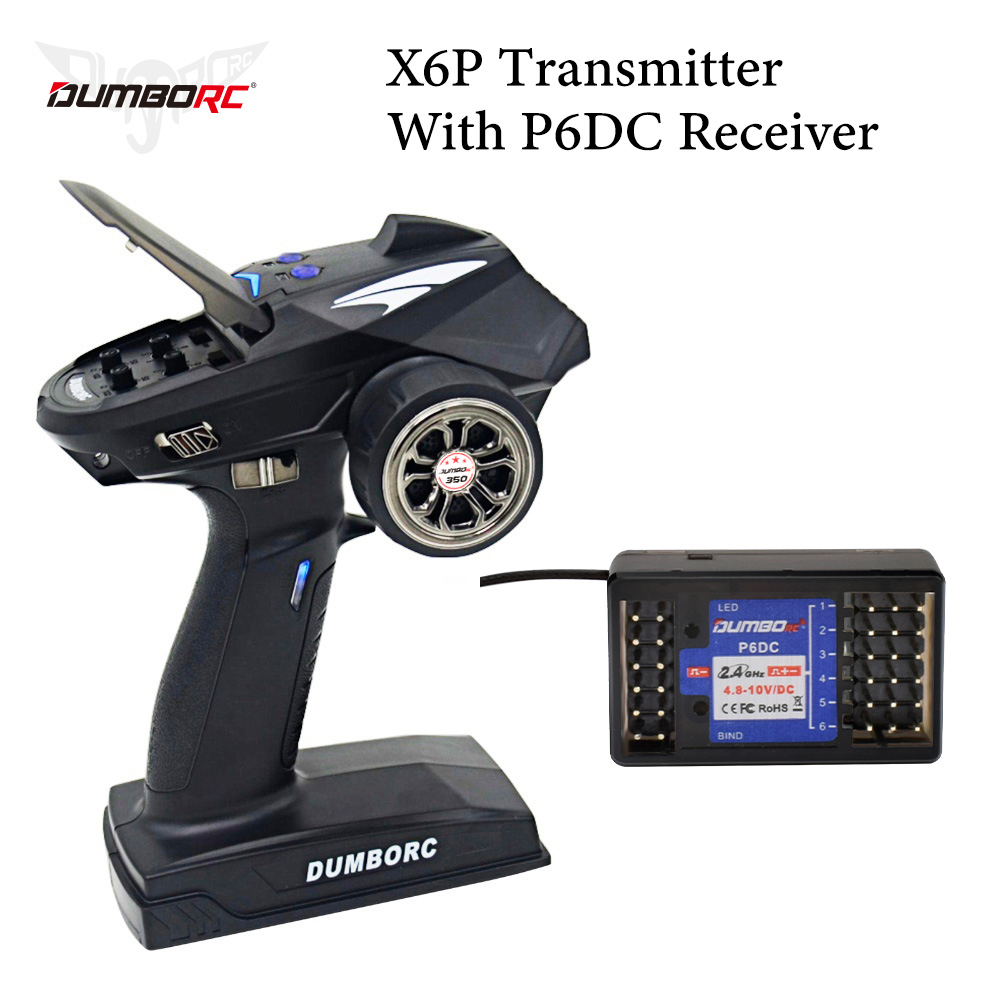 DUMBORC-X6P rc無線コントローラー送信機、rc車 - Rc Car Transmitter Receiver 6 Channel のレビューと価格