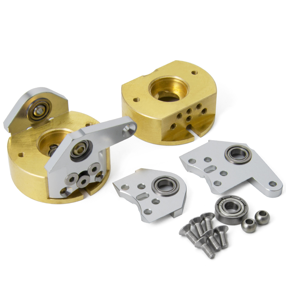AXSPEED ポータルドライブハウジング真鍮カウンターウェ - Rc Crawler Brass Upgrade Parts Weight のレビューと価格
