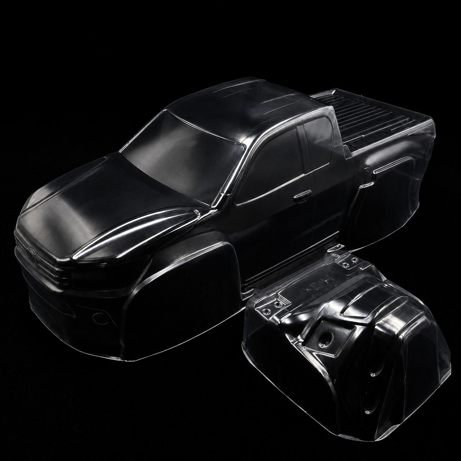 RCクローラーカー用、ポリカーボネート製ボディシェル、透明な - Rc Crawler Body Shell Clear 313Mm のレビューと価格