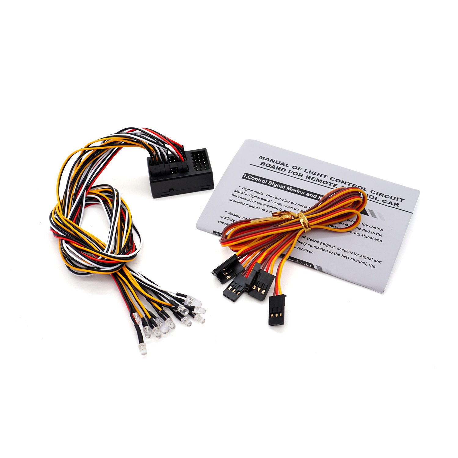 車 12 LED フラッシュライトキット 1/10 クローラ - Rc Crawler Led Light Kit Controller のレビューと価格