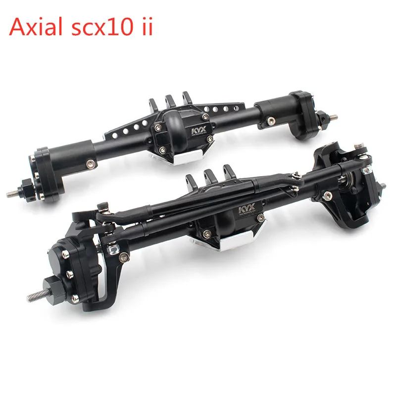 KYXレーシングCNC AR44フロントリアポータルアクスル - Portal Axle Metal Set Scx10 のレビューと価格