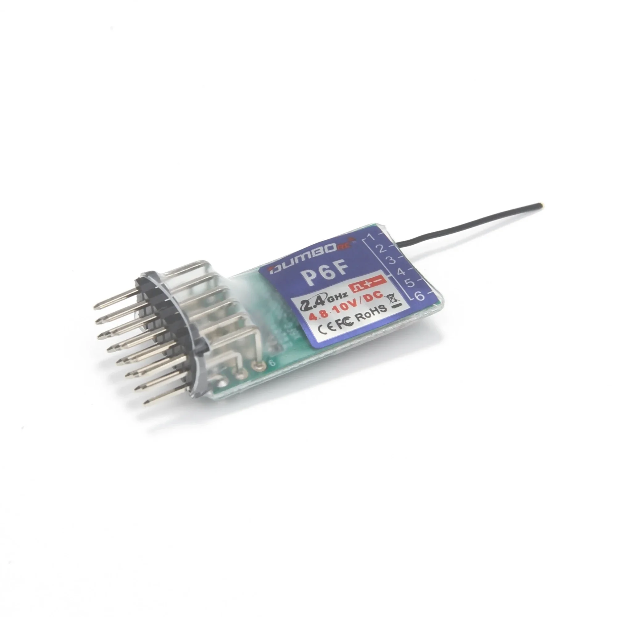 DUMBORC P6F ミニレシーバー 6CH 2.4GHz - Rc Car Transmitter Receiver 6 Channel のレビューと価格