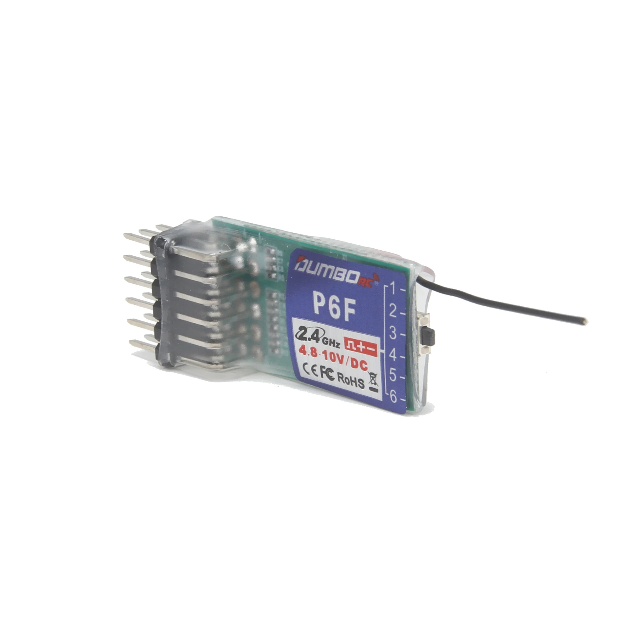 DUMBORC P6F ミニレシーバー 6CH 2.4GHz - Rc Car Transmitter Receiver 6 Channel のレビューと価格