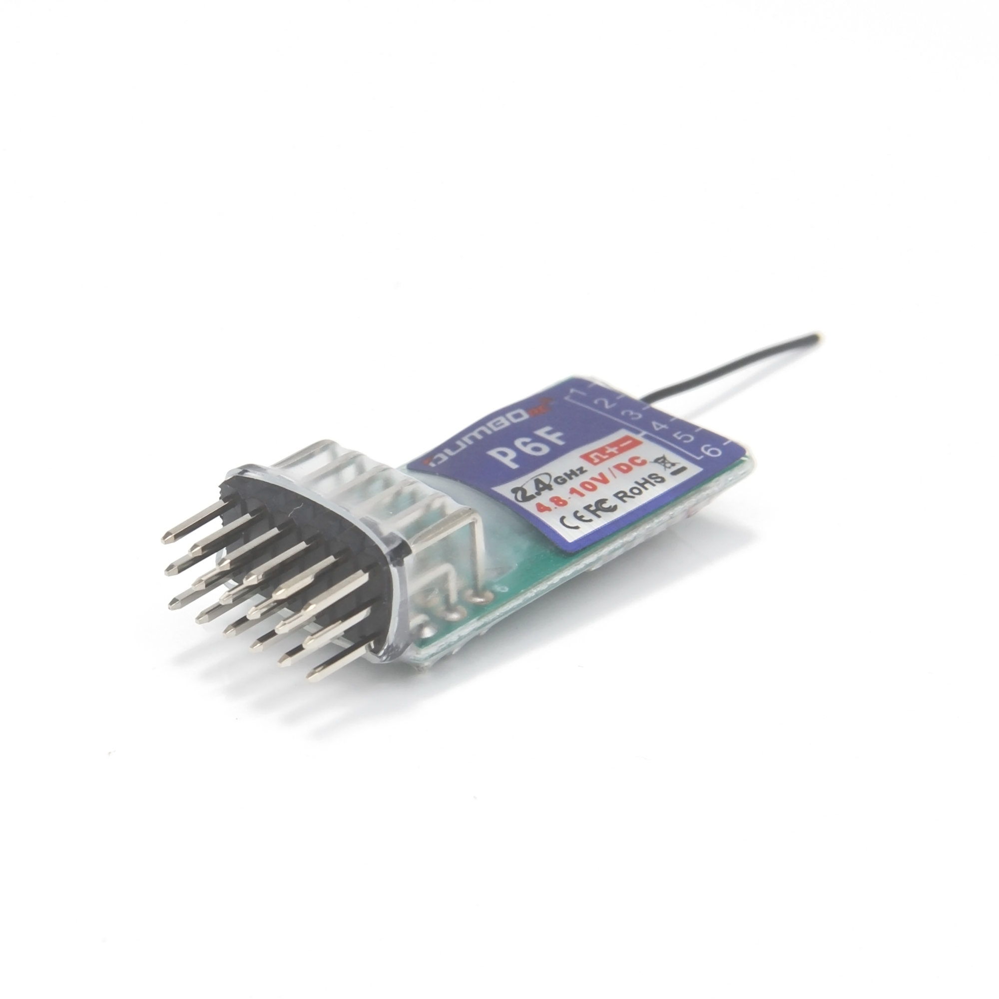 DUMBORC P6F ミニレシーバー 6CH 2.4GHz - Rc Car Transmitter Receiver 6 Channel のレビューと価格