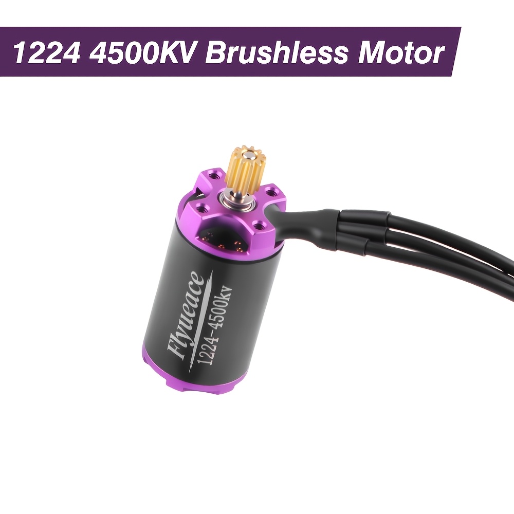 EPINON 1224 4500KV ブラシレス・アウトラン - Brushless Motor Esc Combo Rc Crawler のレビューと価格