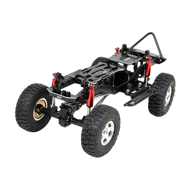 Kyx-金属製レーシングシャーシフレーム,アップグレードキッ - Metal Chassis Frame Rc Crawler のレビューと価格