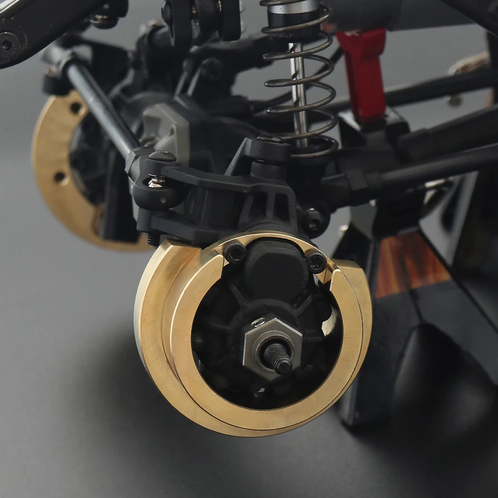 真鍮ヘビーデューティカウンターウェイトセットポータルドライブ - Rc Crawler Brass Upgrade Parts Weight のレビューと価格
