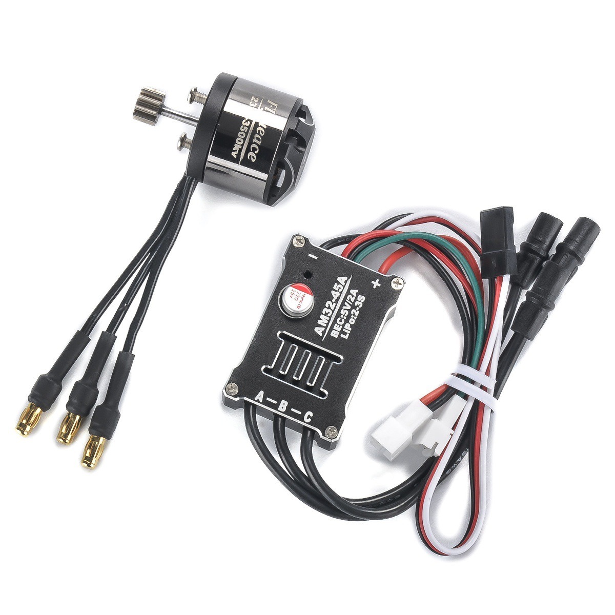 45A ESC 2322 3500KV アウターローターモー - Brushless Motor Esc Combo Rc Crawler のレビューと価格