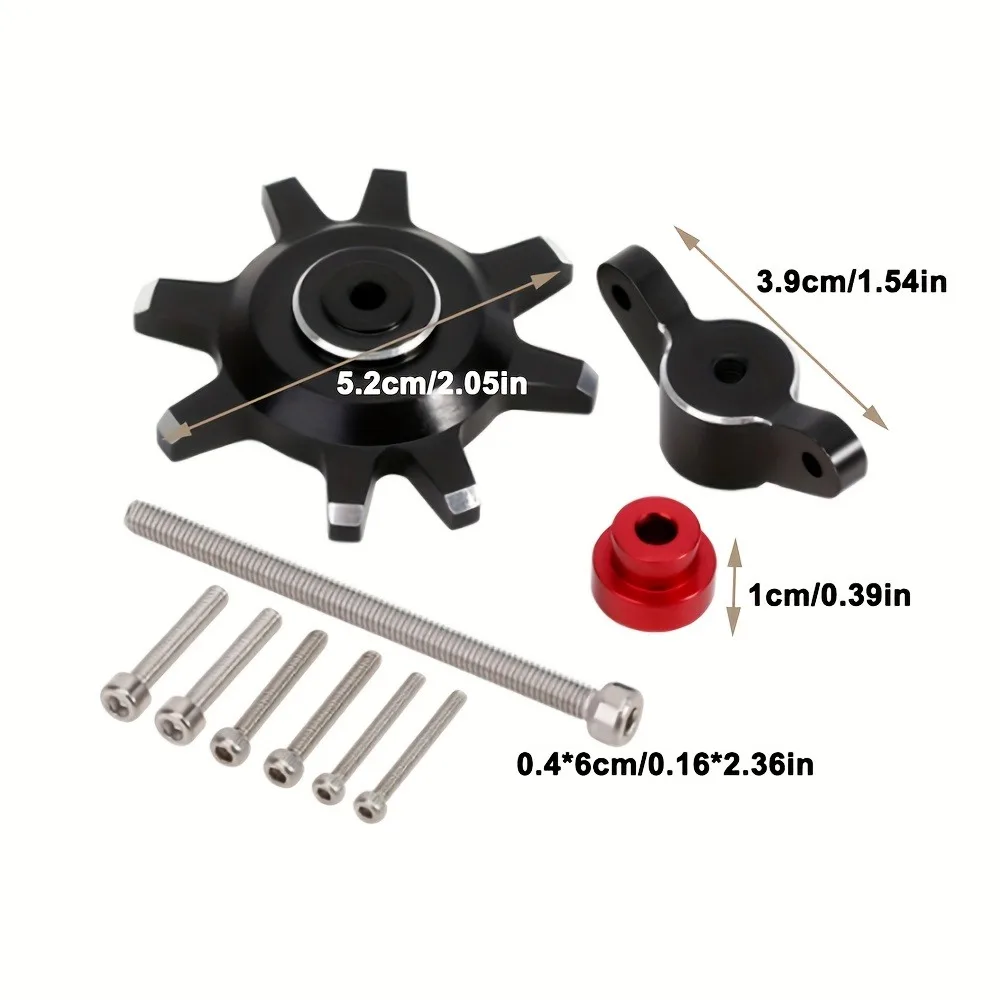 1セット。1.9インチ、2.2インチのビードロックタイヤホイ - Rc Crawler Beadlock Wheels 1.9 2.2 のレビューと価格