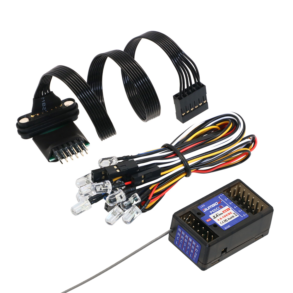 DumboRC 2.4G 6CH P6DC P6DCG レシ - Rc Car Transmitter Receiver 6 Channel のレビューと価格