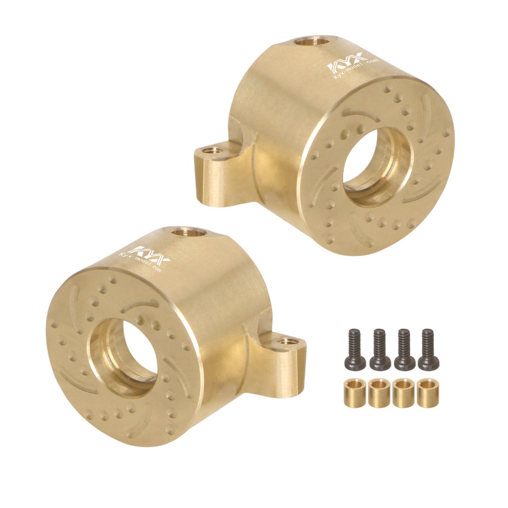 RCクローラーカー用、金属製ステアリングナックル、真鍮製ウェ - Rc Crawler Brass Upgrade Parts Weight のレビューと価格