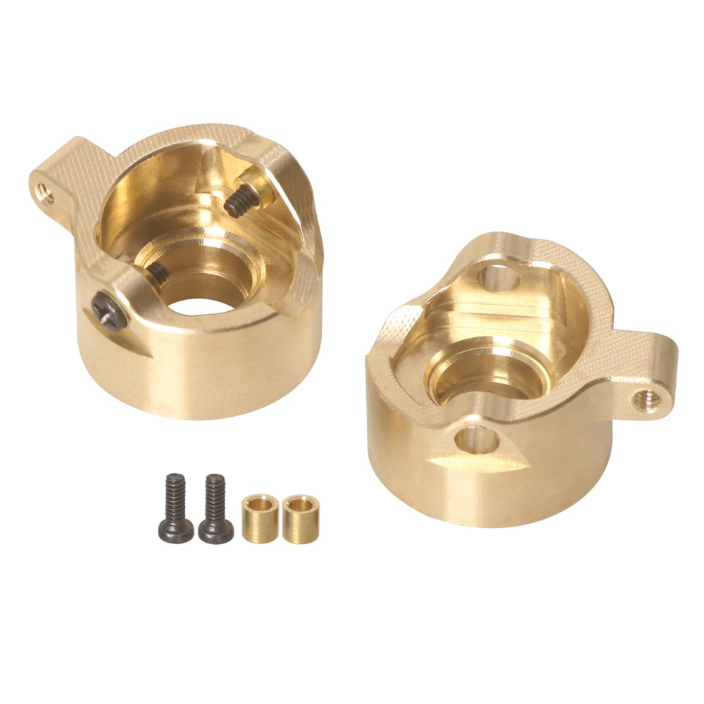 RCクローラーカー用、金属製ステアリングナックル、真鍮製ウェ - Rc Crawler Brass Upgrade Parts Weight のレビューと価格