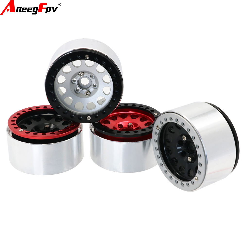 1個 1/10 RCクローラー CNCアルミ合金 2.2イン - Rc Crawler Beadlock Wheels 1.9 2.2 のレビューと価格