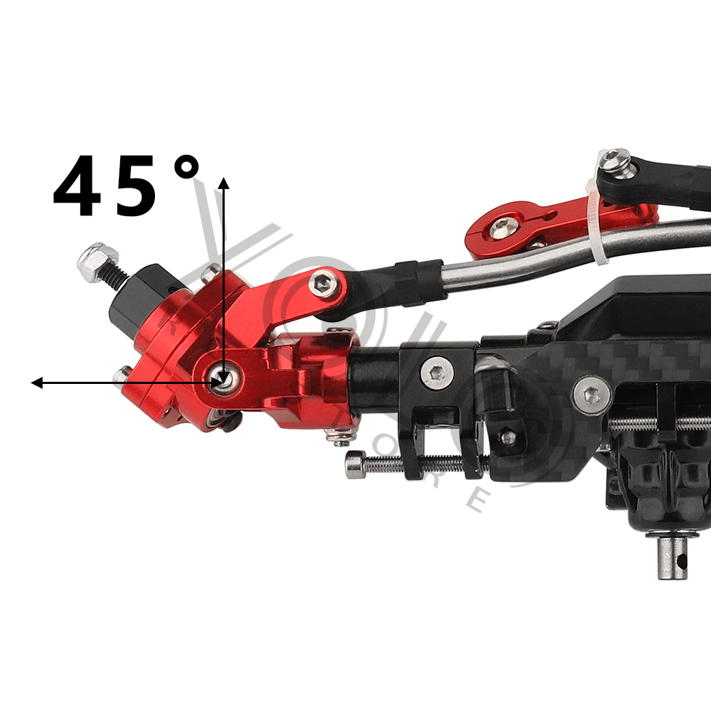 SCX10 II 1/10 RCクローラー用、金属製ダイヤモ - Portal Axle Metal Set Scx10 のレビューと価格