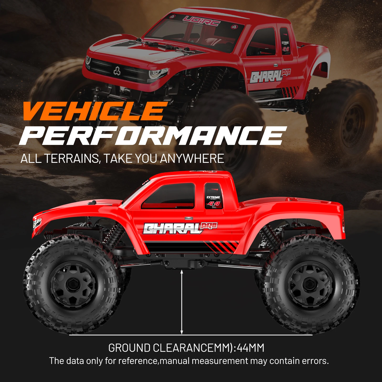 UDIRC 1/18、1/24スケール ミニRCクローラー  - Rc Rock Crawler Rtr Brushless のレビューと価格