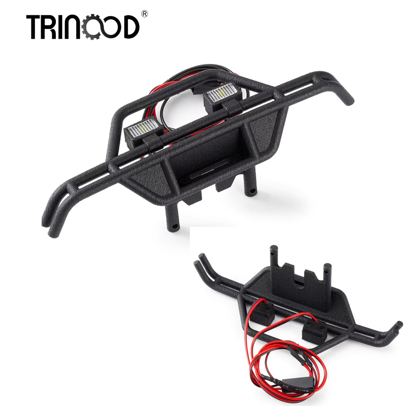 TRINOOD フロントバンパー LED ライトキット付き  - Rc Crawler Led Light Kit Controller のレビューと価格