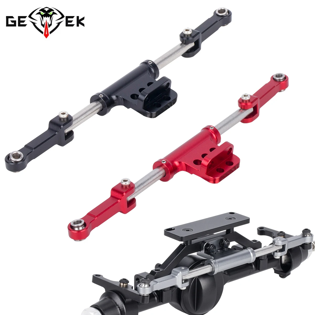 1/10 RC クローラー完全油圧ステアリングシリンダーキッ - Metal Chassis Frame Rc Crawler のレビューと価格