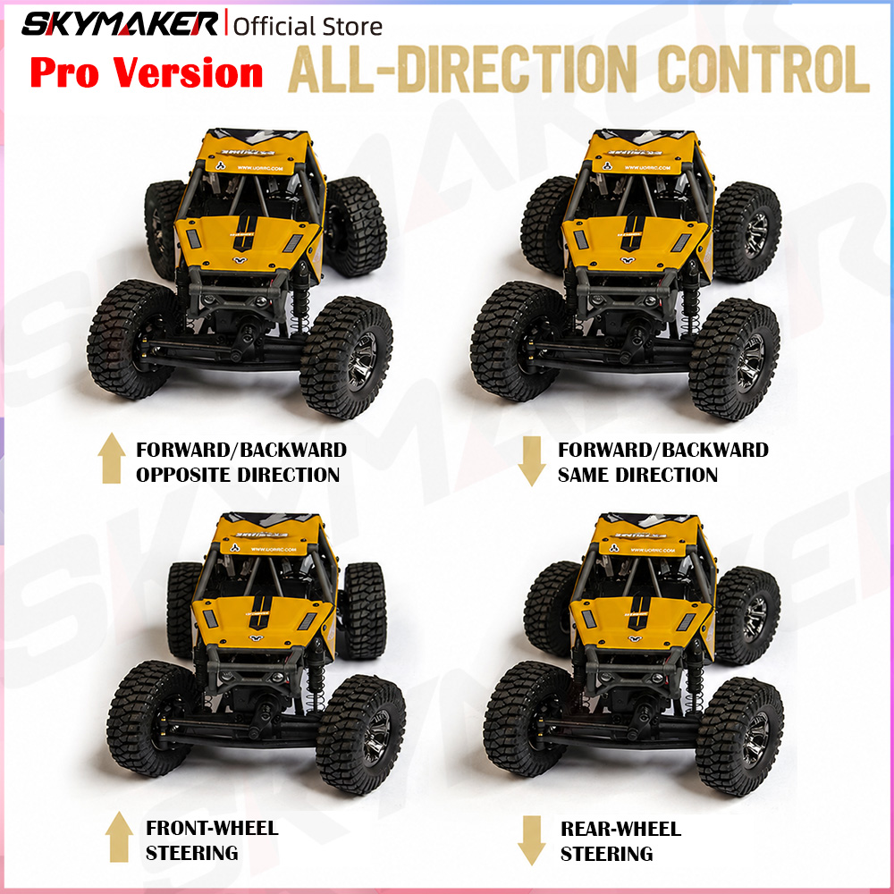 UDIRC 1/24 UCX2405 UCX2405PRO  - Rc Rock Crawler Rtr Brushless のレビューと価格