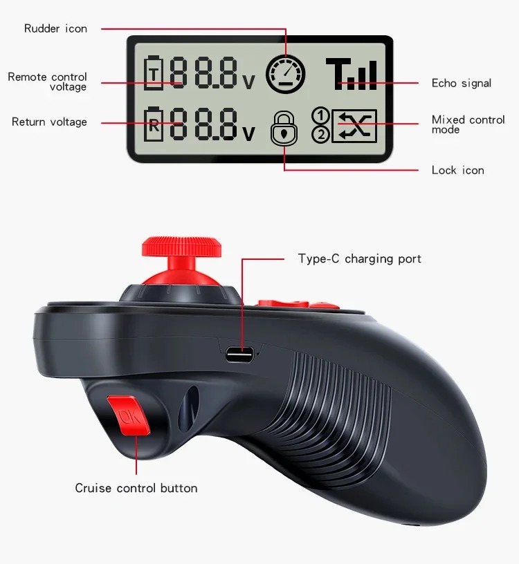 HOTRC 6CH DS-600 2.4G RCボート送信機 - Rc Car Transmitter Receiver 6 Channel のレビューと価格
