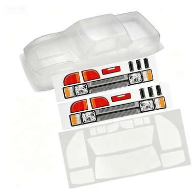 12.3 インチ 313 ミリメートルホイールベースクリアピ - Rc Crawler Body Shell Clear 313Mm のレビューと価格