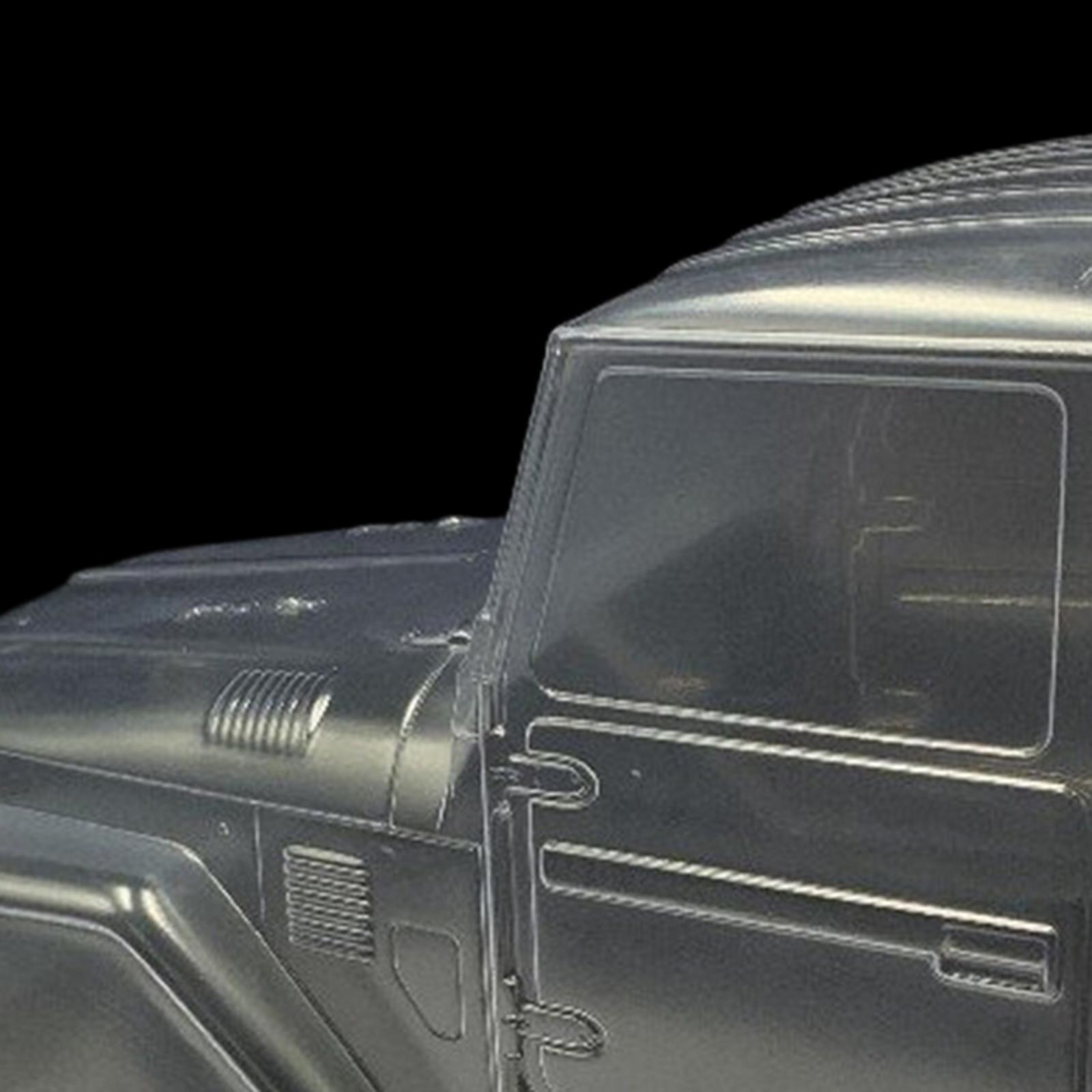 1/10スケールのRCトラック用キャブ。透明なボディで、塗装 - Rc Crawler Body Shell Clear 313Mm のレビューと価格