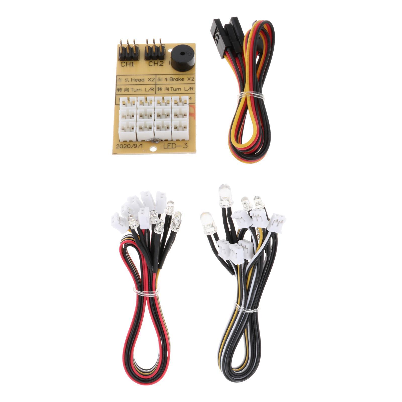RC LED 照明システムキット MN86K G500 1/ - Rc Crawler Led Light Kit Controller のレビューと価格