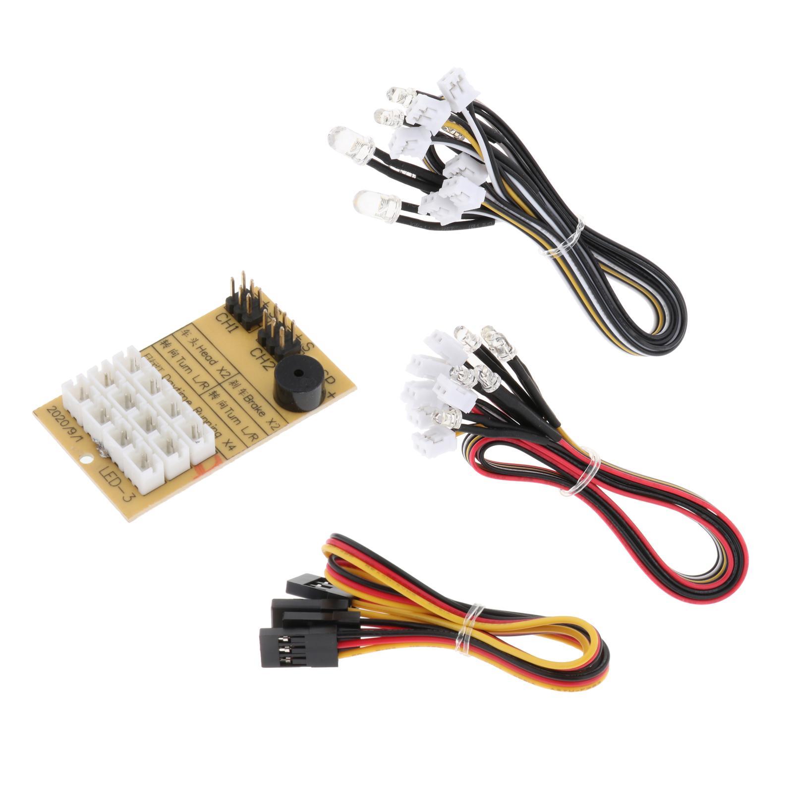 RC LED 照明システムキット MN86K G500 1/ - Rc Crawler Led Light Kit Controller のレビューと価格