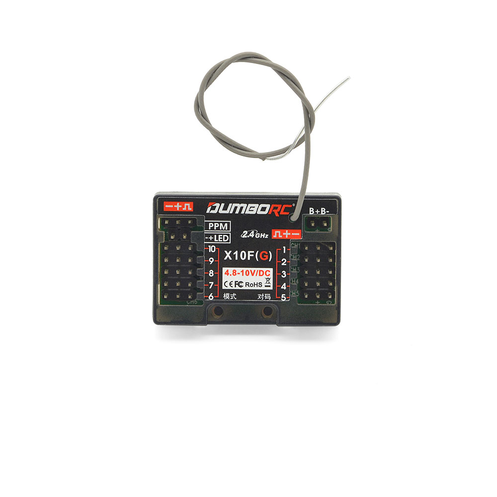 ダンボル-rcカー、ボートタンク用電圧リターンレシーバー、4 - Rc Car Transmitter Receiver 6 Channel のレビューと価格