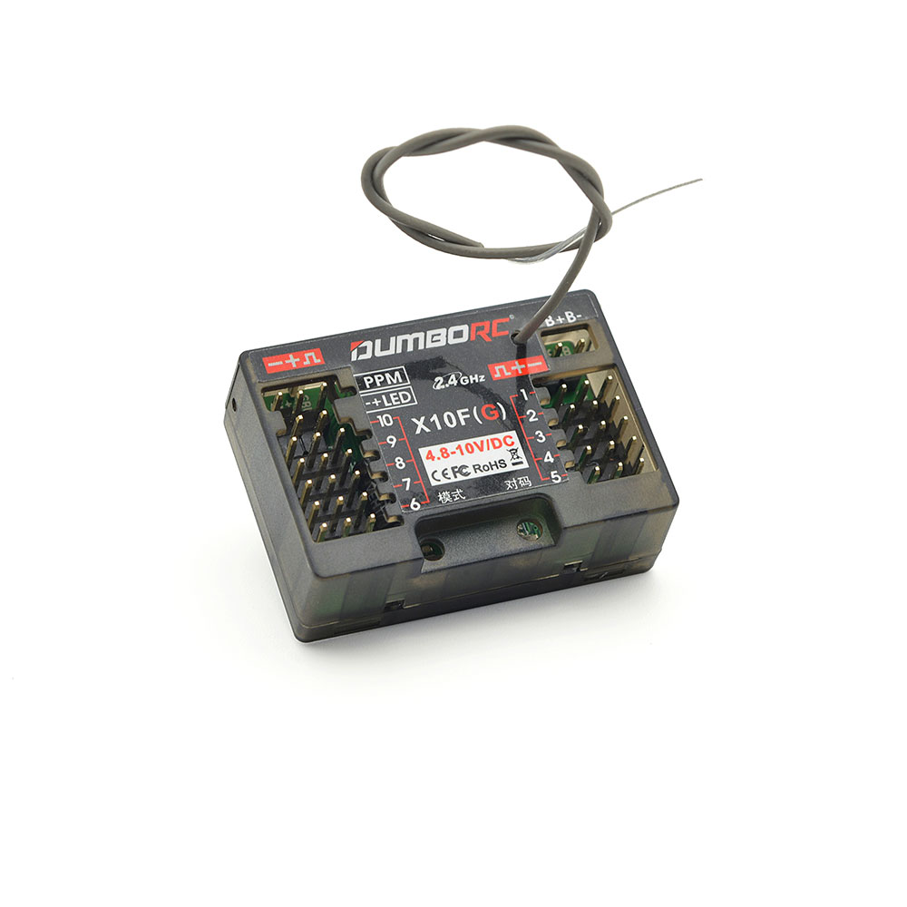 ダンボル-rcカー、ボートタンク用電圧リターンレシーバー、4 - Rc Car Transmitter Receiver 6 Channel のレビューと価格