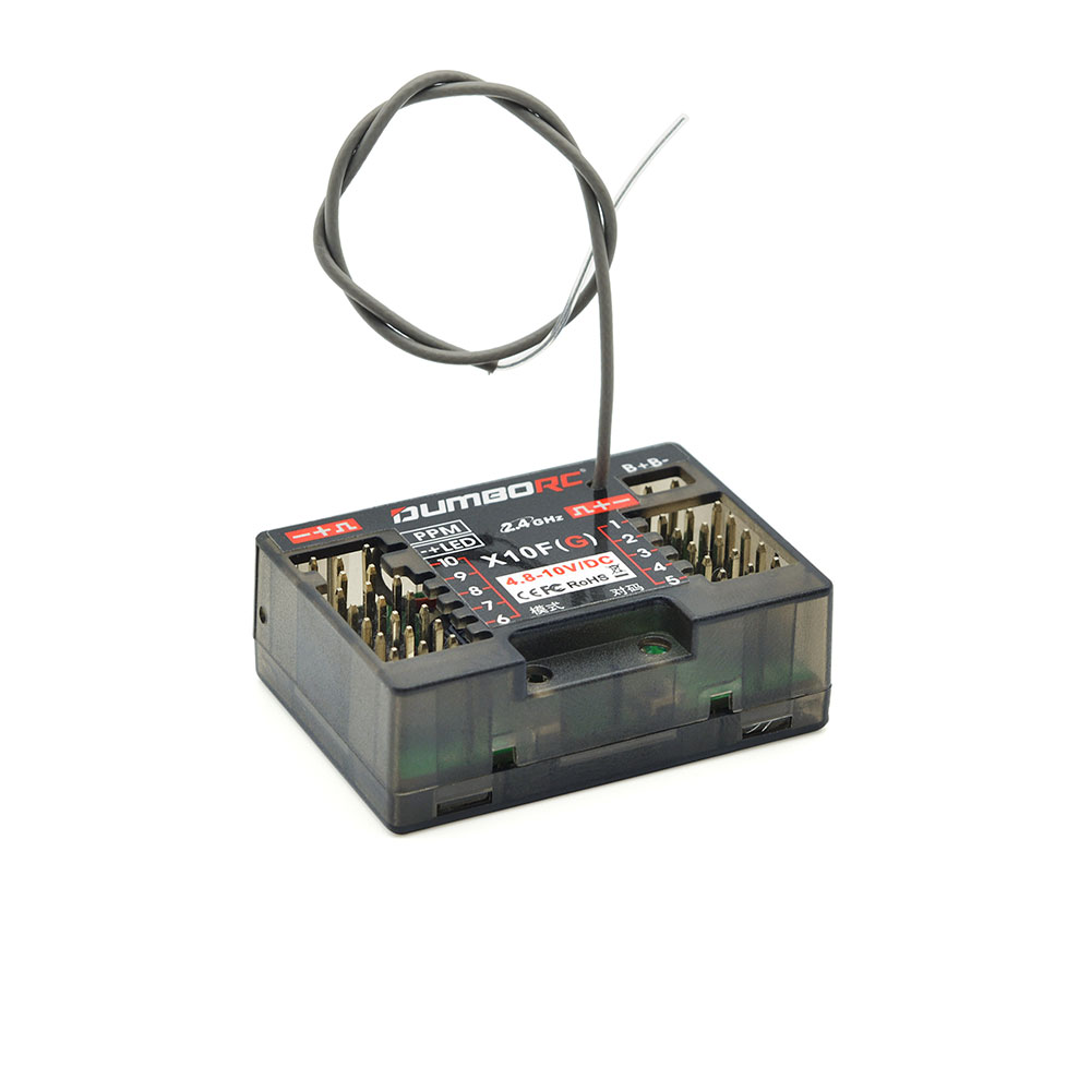 ダンボル-rcカー、ボートタンク用電圧リターンレシーバー、4 - Rc Car Transmitter Receiver 6 Channel のレビューと価格