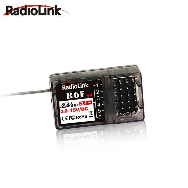 Radiolink R6F レシーバー 6 チャンネル 2. - Rc Car Transmitter Receiver 6 Channel のレビューと価格