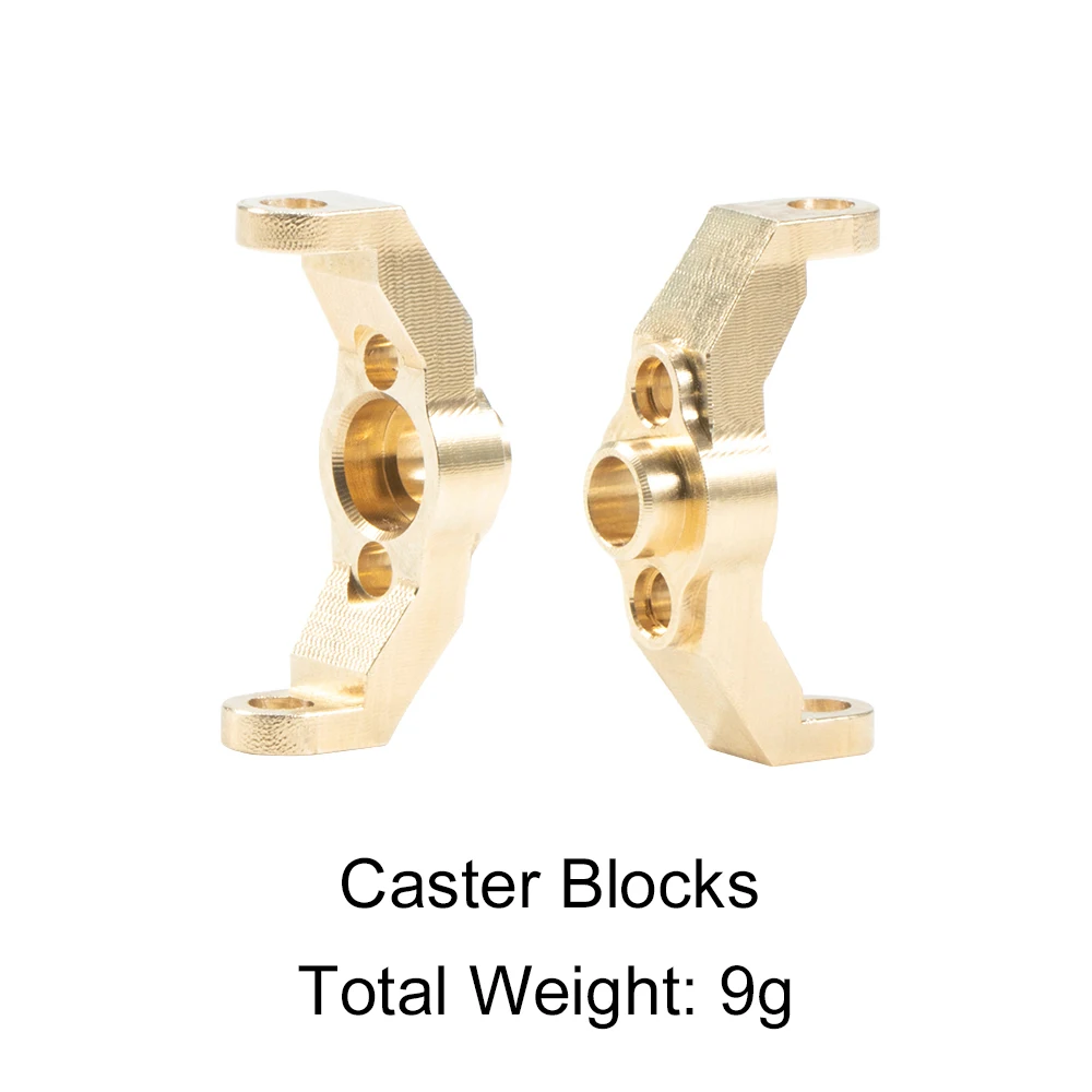 TRX4M 真鍮製ウェイトステアリングリンクブロック ナック - Rc Crawler Brass Upgrade Parts Weight のレビューと価格