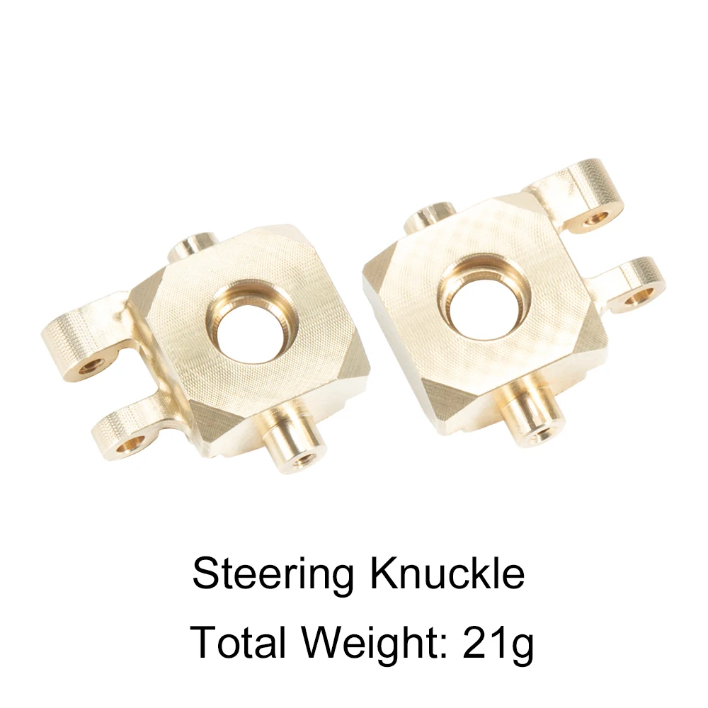 TRX4M 真鍮製ウェイトステアリングリンクブロック ナック - Rc Crawler Brass Upgrade Parts Weight のレビューと価格