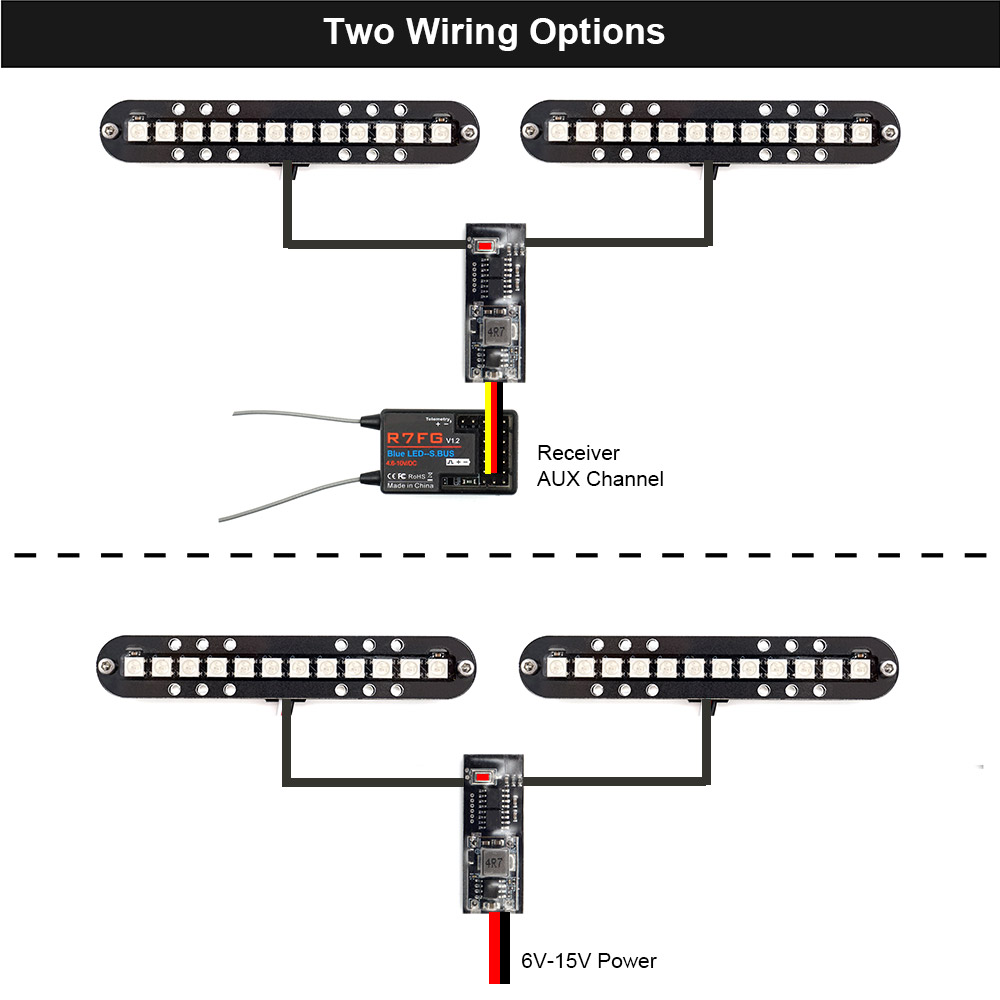ラジコンカー用LEDライトキット,2つのライトバー,28の照 - Rc Crawler Led Light Kit Controller のレビューと価格