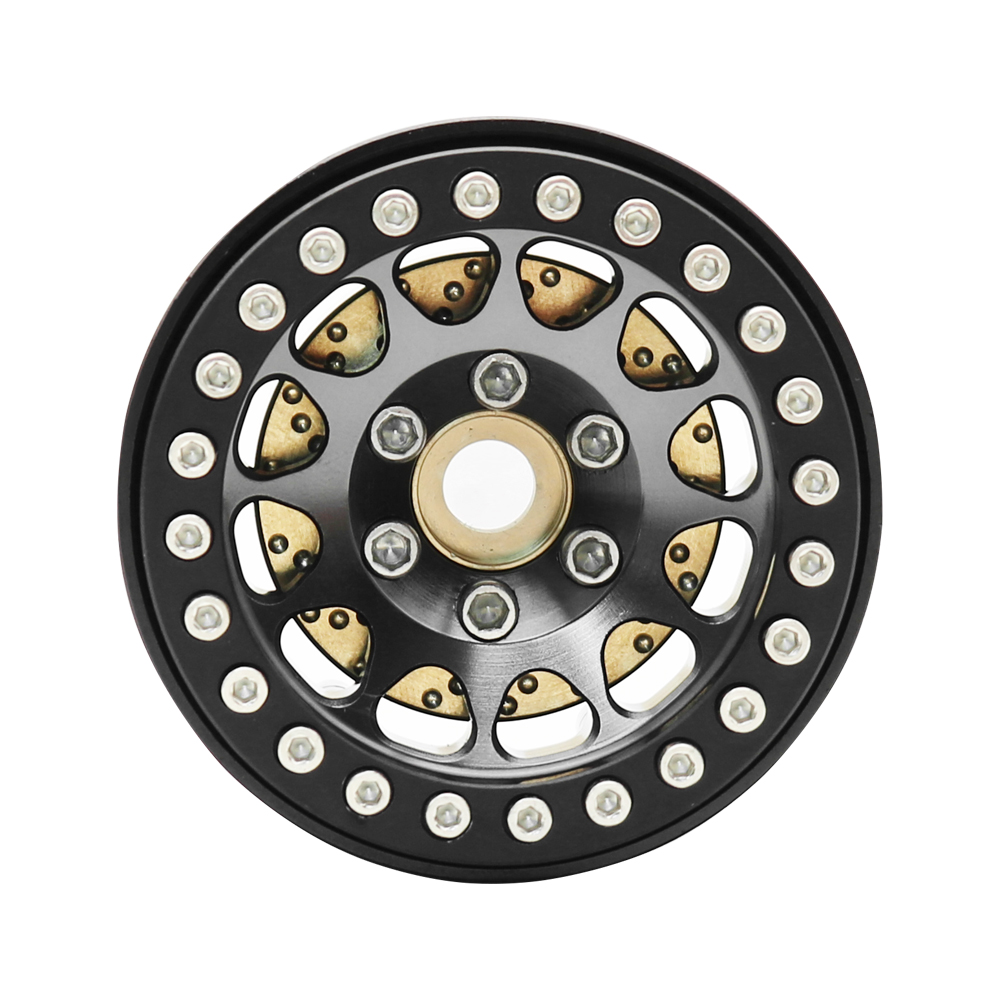 真ちゅう製ホイール付き六角ハブアダプター,1.9 2.2,R - Rc Crawler Beadlock Wheels 1.9 2.2 のレビューと価格