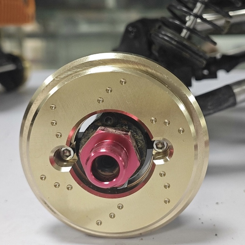 YK4061 1/6 RCクローラーカー用真鍮製カウンターウ - Rc Crawler Brass Upgrade Parts Weight のレビューと価格