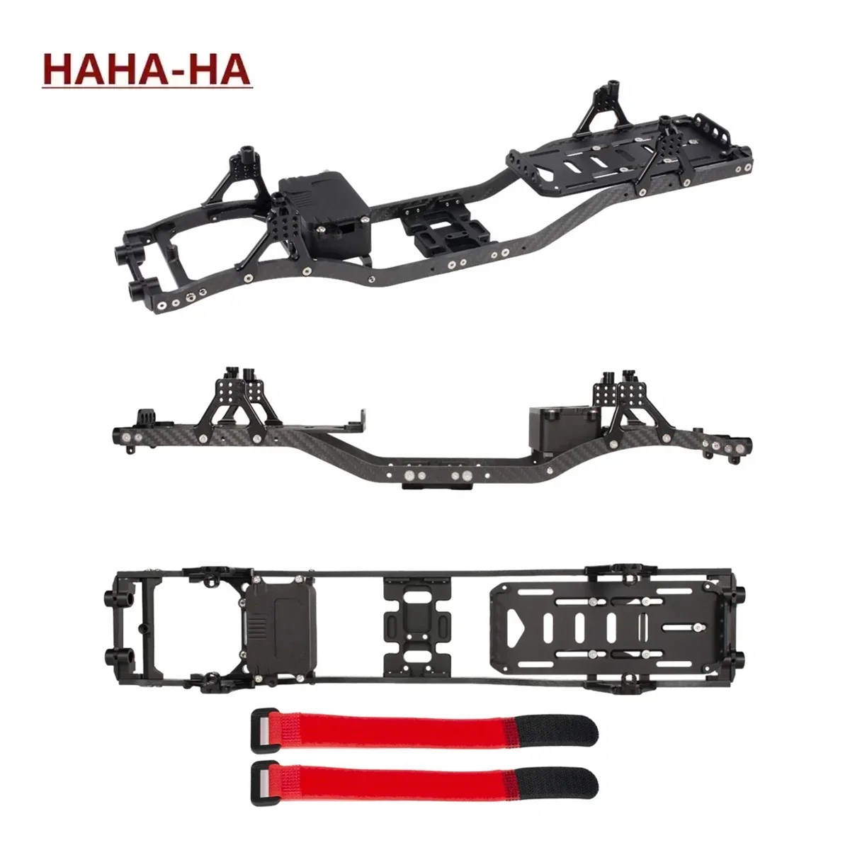 Rc Crawlerシャーシ,カーボンファイバーレール,アル - Metal Chassis Frame Rc Crawler のレビューと価格